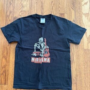NIRVANA Charcoal Gray T-Shirt